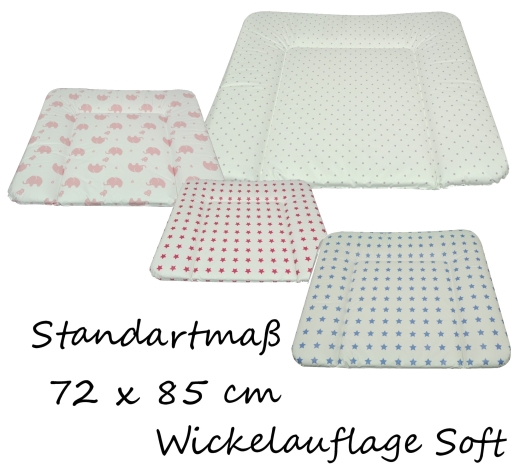 Asmi Standard Wickelauflage Soft 72x85 cm