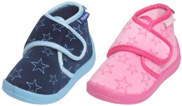 Playshoes Hausschuh Sterne