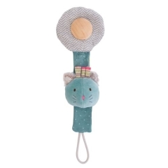 Moulin Roty Schnullerband Les Pachats Katze