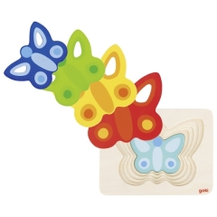 Goki Baby Sortierpuzzle Schmetterling