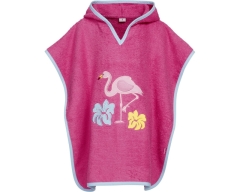 Playshoes Frottee Poncho Flamingo Pink