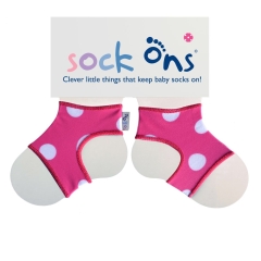 SockOns Sockenhalter Dots Pink
