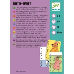 DJECO Kartenspiel Bata-Waf 3-6 Jahre