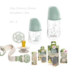 NIP Cherry Green 4er Baby Geschenkset Newborn No.1