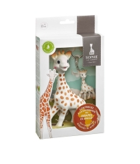 Vulli Sophie la Girafe Geschenkset 2teilig Schlüsselanhänger & Beißfigur